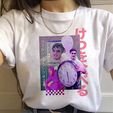 Load image into Gallery viewer, Vaporwave Aesthetic 90s Fashion T Shirts Women Harajuku Ullzang T-shirts Graphic Funny Cartoon Tshirt Streetwear Top Tees Female