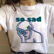 Load image into Gallery viewer, Vaporwave Aesthetic 90s Fashion T Shirts Women Harajuku Ullzang T-shirts Graphic Funny Cartoon Tshirt Streetwear Top Tees Female