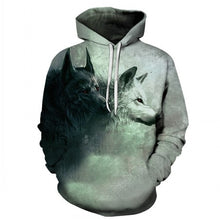 Load image into Gallery viewer, Wolf Printed Hoodies New 3d Hoodies Brand Sweatshirts Boy Jackets Quality Pullover Fashion Tracksuits Animal Streetwear Out Coat
