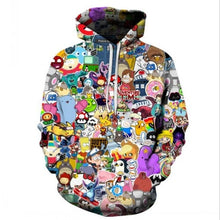 Load image into Gallery viewer, Wolf Printed Hoodies New 3d Hoodies Brand Sweatshirts Boy Jackets Quality Pullover Fashion Tracksuits Animal Streetwear Out Coat