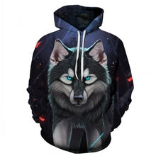 Load image into Gallery viewer, Wolf Printed Hoodies New 3d Hoodies Brand Sweatshirts Boy Jackets Quality Pullover Fashion Tracksuits Animal Streetwear Out Coat