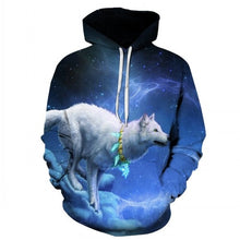 Load image into Gallery viewer, Wolf Printed Hoodies New 3d Hoodies Brand Sweatshirts Boy Jackets Quality Pullover Fashion Tracksuits Animal Streetwear Out Coat