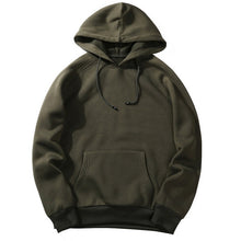 Load image into Gallery viewer, CYSINCOS EU Size Fashion Colorful Hoodies Men's Thicken Clothes Winter Sweatshirts Men Hip Hop Streetwear Solid Fleece Man Hoody