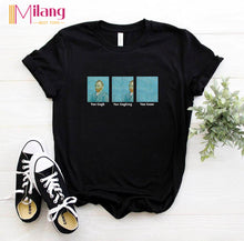 Load image into Gallery viewer, Women Freddie Mercury The Queen Band Black T-shirts Female Short Sleeve Tees 2020 Summer Brand Rock Clothing Girl Tops