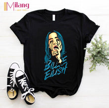 Load image into Gallery viewer, Women Freddie Mercury The Queen Band Black T-shirts Female Short Sleeve Tees 2020 Summer Brand Rock Clothing Girl Tops
