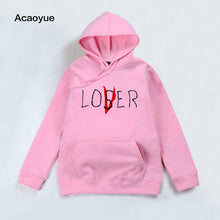 Load image into Gallery viewer, 2018 Pennywise It Loser Sweatshirt Men Women The Losers Club Hoodie Casual Unisex Loser Club Sweatshirts Loser Lover Hoodies