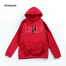 Load image into Gallery viewer, 2018 Pennywise It Loser Sweatshirt Men Women The Losers Club Hoodie Casual Unisex Loser Club Sweatshirts Loser Lover Hoodies