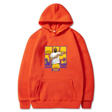 Load image into Gallery viewer, WIPU Men Hoodies LeBron James 23 King Sweatshirts Los Angeles Hooded Thick Lace-up for LA fans gift Autumn Winter