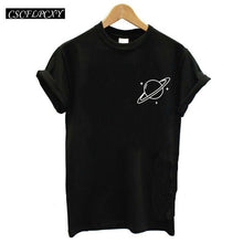 Load image into Gallery viewer, Summer T Shirt Women 2017 Short Sleeve Black Tee Female Casual Mermaid Print Fashion T-shirts Women Tops Tee Shirt Femme